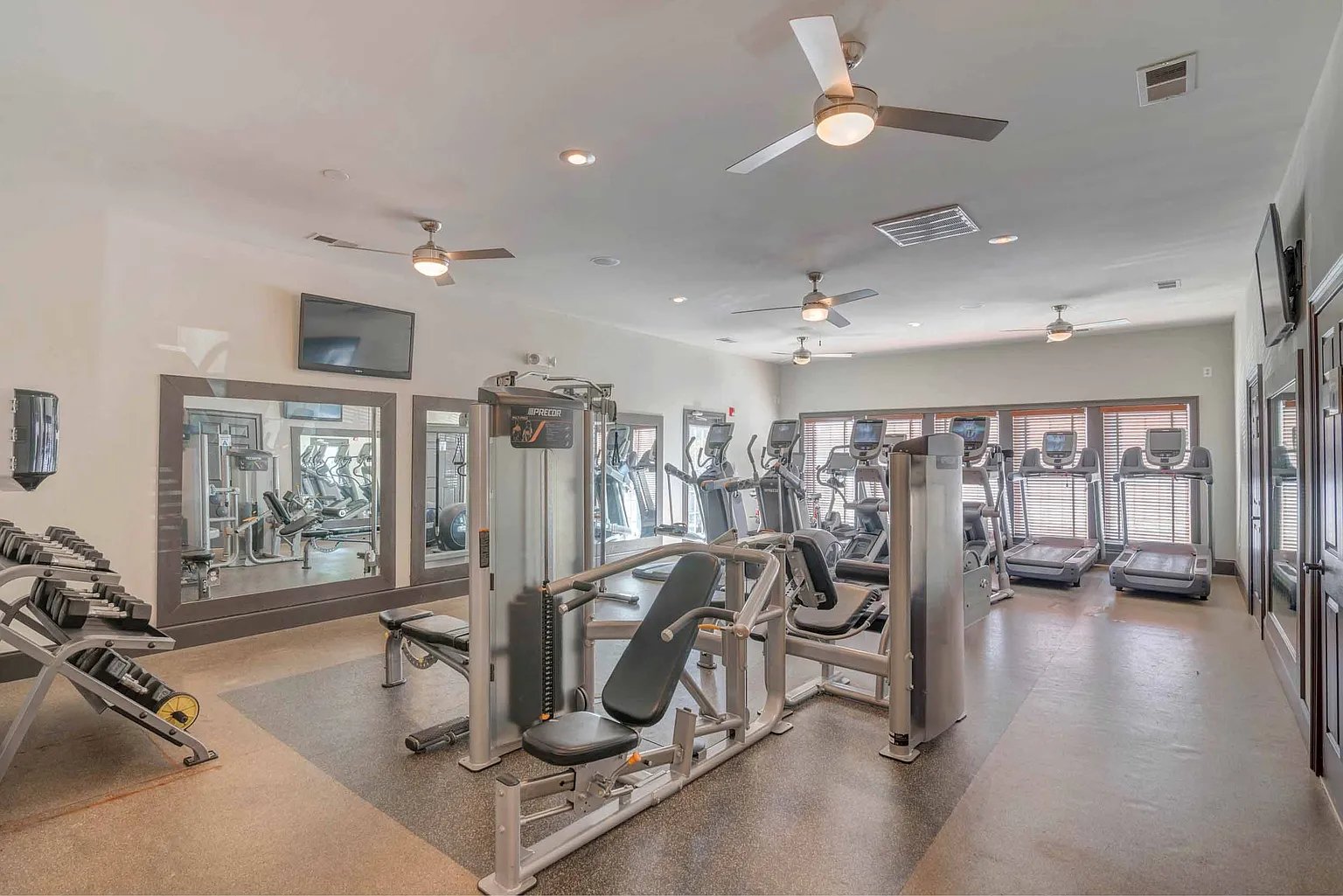 pool view at The Marlowe Apartments in Carrollton, GA