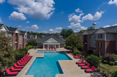 exterior view at The Marlowe Apartments in Carrollton, GA
